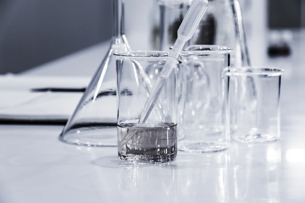 Modern scientific research laboratory accompanying HECKRON's Pharmaceutical Outcomes & Human Trials
