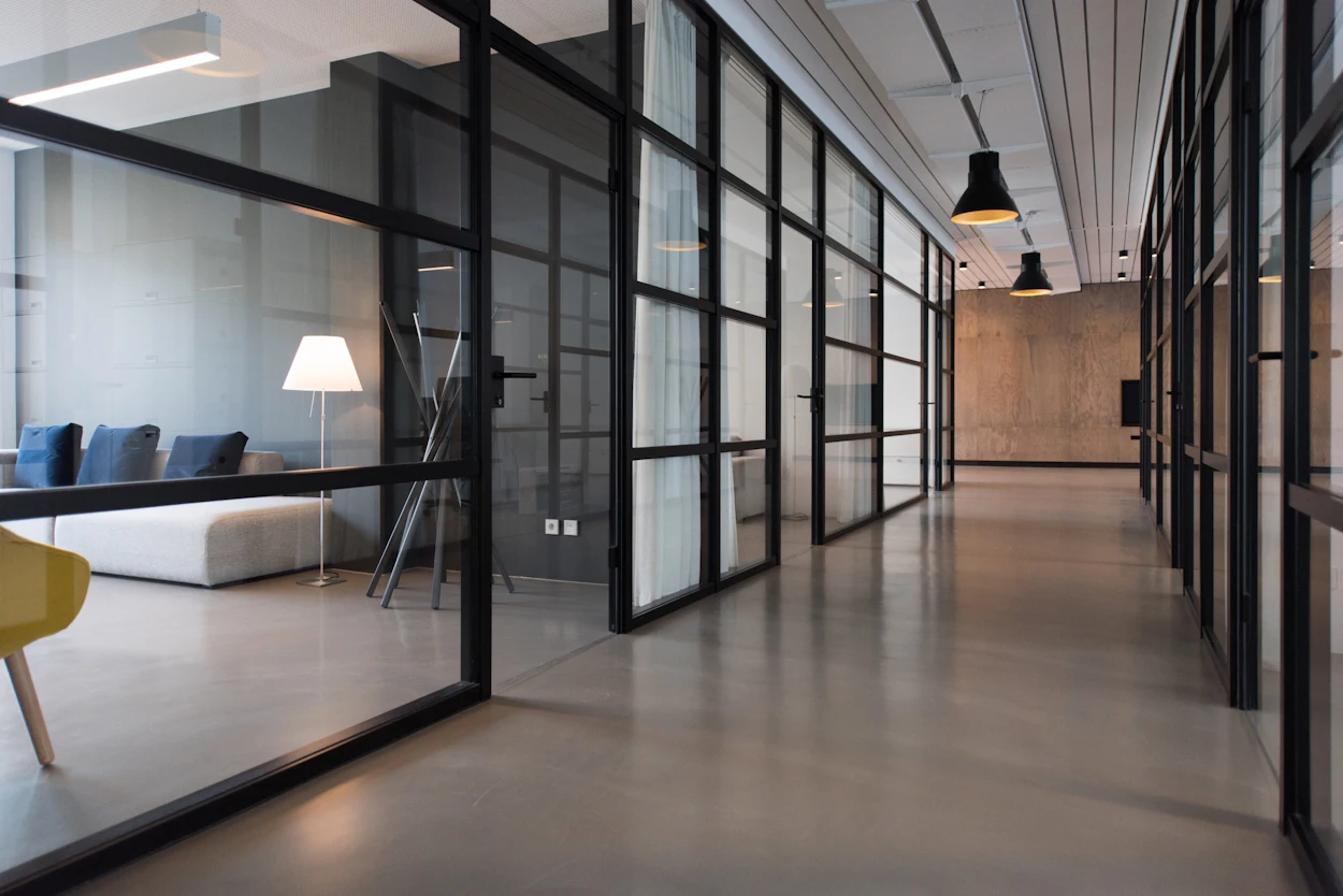 Contemporary institutional office interior accompanying HECKRON's Human Capital & Workforce Continuity